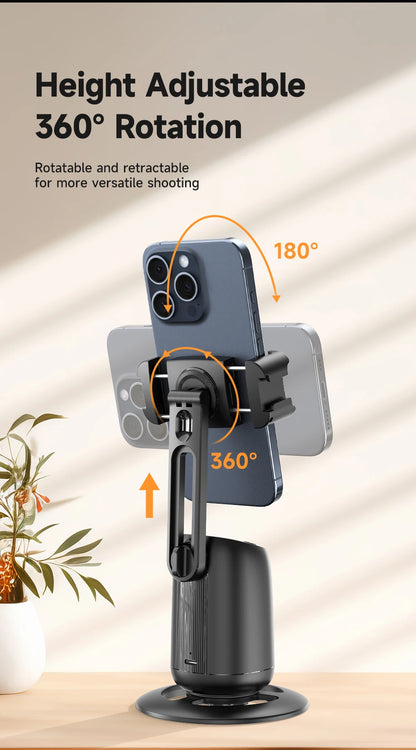 AI Smart Gimbal 360° Auto Follow-Up Face Tracking