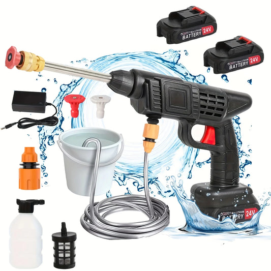 50Bar Cordless High Pressure lever Wash Spray Water Gun Car Wash Pressure Water washing Machine For Makita 24V Battery