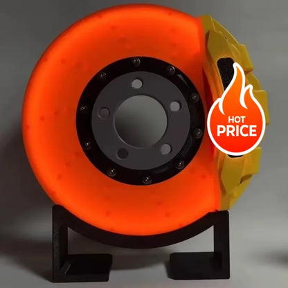 Creative DIY brake disc modified LED atmosphere light handmade desktop wall-mounted night light ornaments personalized ornaments